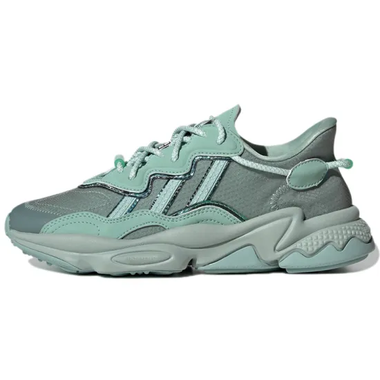 Adidas Originals Ozweego Series Lifestyle Shoes Women's Low-top Grey/Green