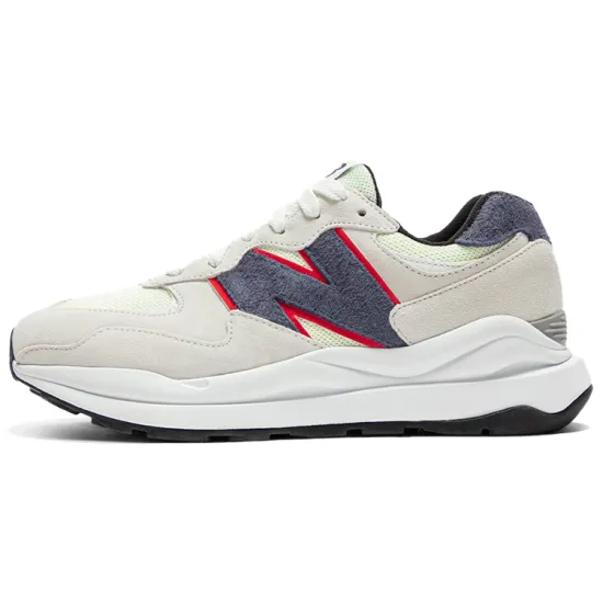 New Balance 57/40 Off White Navy Red