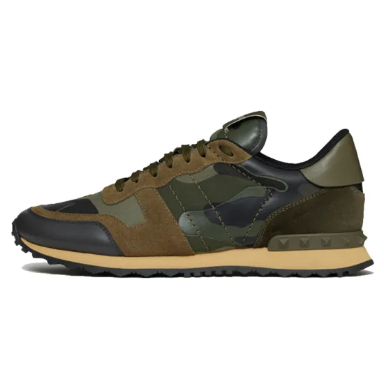 Valentino Rockrunner 'Camo   Military Green'