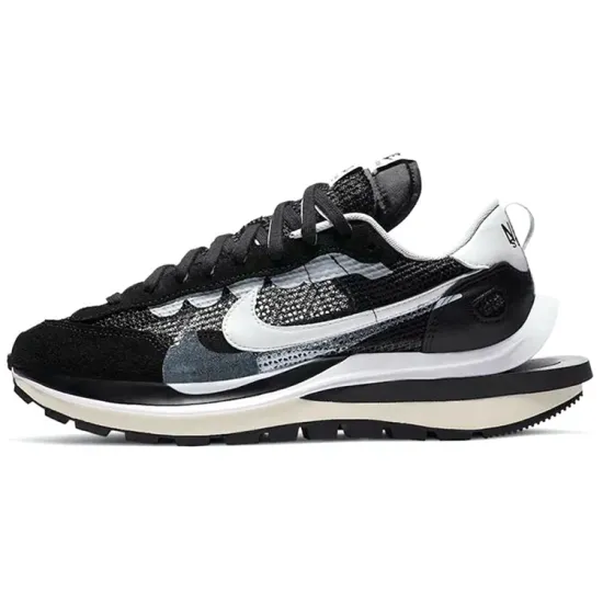 Nike Sacai X VaporWaffle 'Black White'