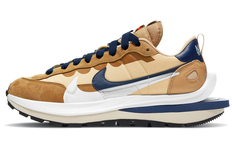 Sacai x Nike VaporWaffle sesame and blue void