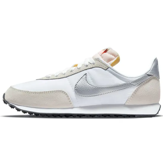 Nike Waffle Trainer 2 White Metal Silver Women's