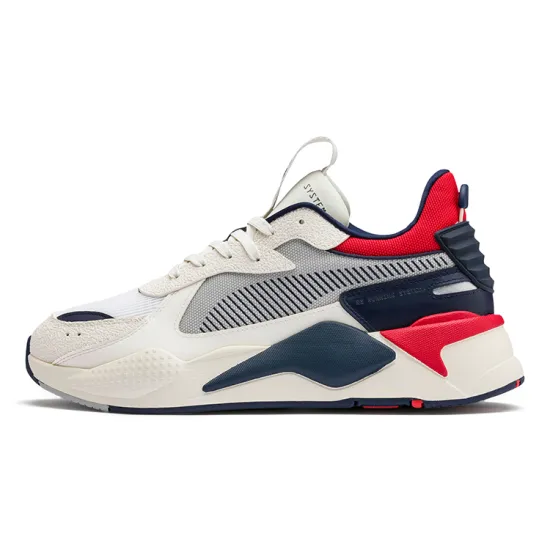Puma RS-X Lifestyle Shoes Unisex Low-top White/Red/Blue/Gray