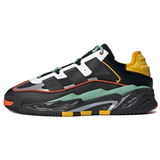 Adidas Originals Niteball 2.0 Lifestyle Shoes Unisex Low-top Black/White/Yellow