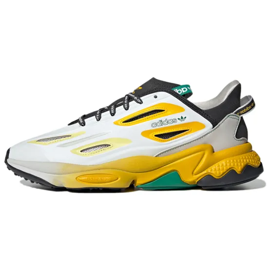 Adidas Originals Ozweego Series Lifestyle Shoes Unisex Low-top White/Yellow