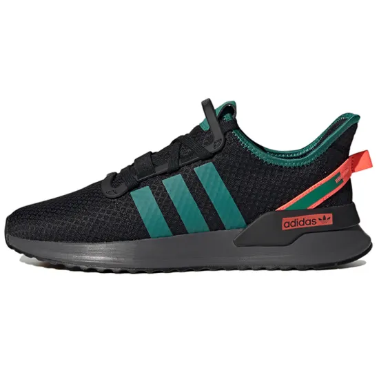 adidas originals U_Path Run Lifestyle Shoes Men Low-top Black/Green