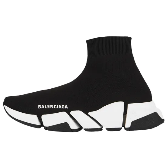 Balenciaga Women's Speed 2.0 Sneaker 'Black White'