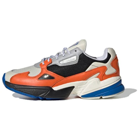 Adidas Originals Falcon Lifestyle Shoes Women's Low-top Black/Orange/White
