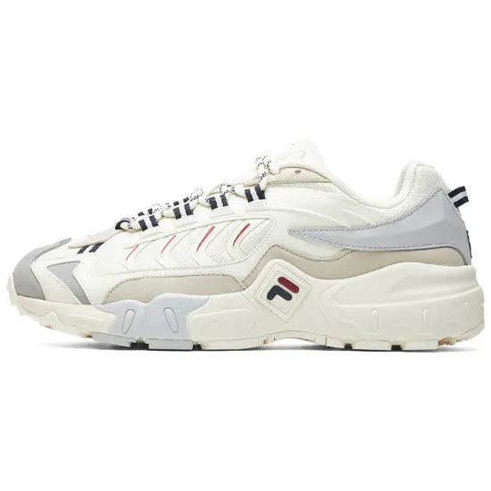 FILA Ravagement 1 Slip-Resistant Breathable Low-Top Casual Shoes Women's White Gray