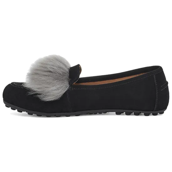 UGG California Loafer Lifestyle Shoes Women's Low-top Black/Gray