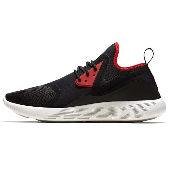 Nike LunarCharge Lifestyle Shoes Men Low-top Black/Red