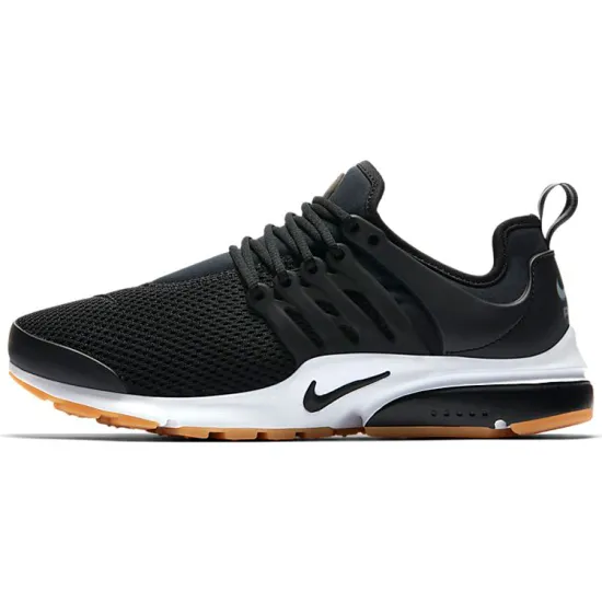 Nike Air Presto Black/Black-White-Gum Yellow Women's