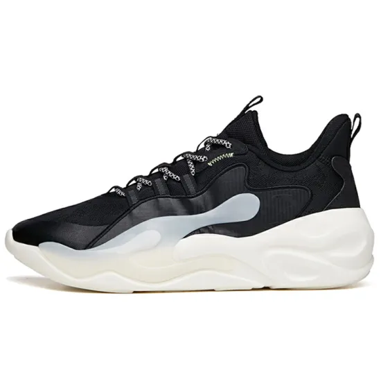 ANTA Chao Worship 2.0 Casual Shoes Men Low-Top Black White
