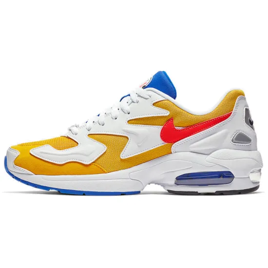 Nike Air Max2 Light University Gold Flash Crimson