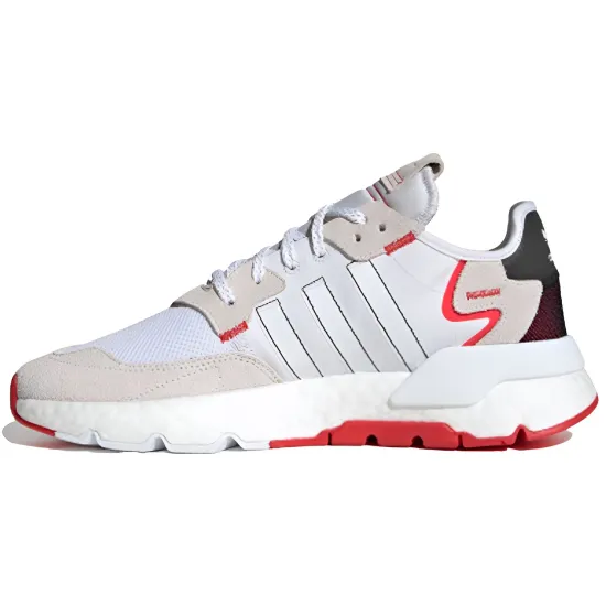Adidas Originals Nite Jogger 'White Black Grey Red'