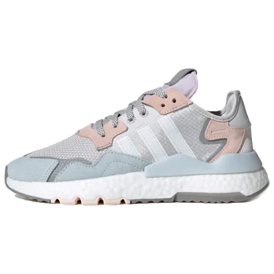 Adidas Originals Nite Jogger Grey Pink Tint Women's