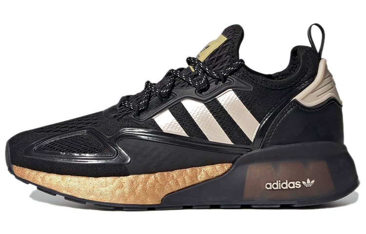 【adidas】セットアップ　レザー　BLACK✖️GOLD adidas☆SUPERSTAR☆兼用☆ブラック系 (adidas/スニーカー