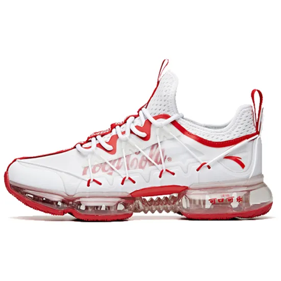 Coca-cola X ANTA Casual Shoes Women's Low-Top Red White