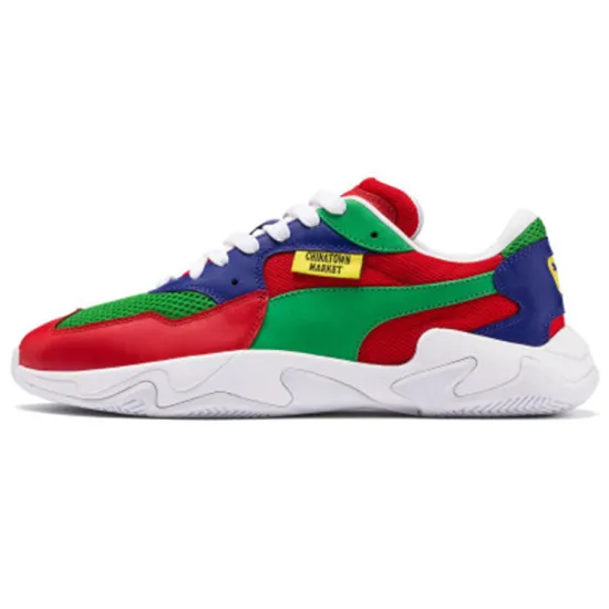 PUMA Chinatown Market X Storm 'Risk Red Fern Green'