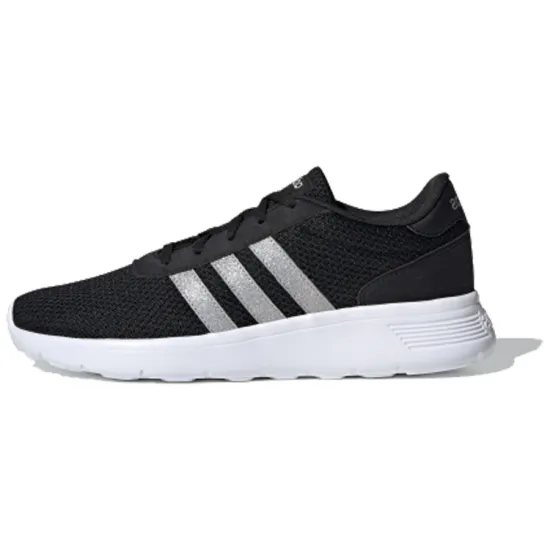 Adidas Neo Lite Racer 'Black Silver Metallic' Women's