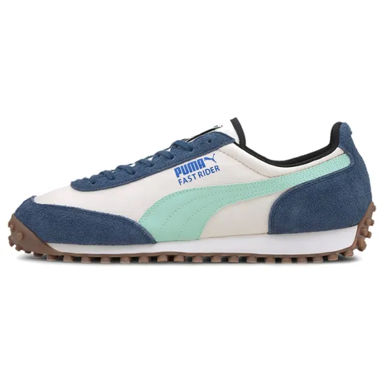 Puma Fast Rider White Dark Denim