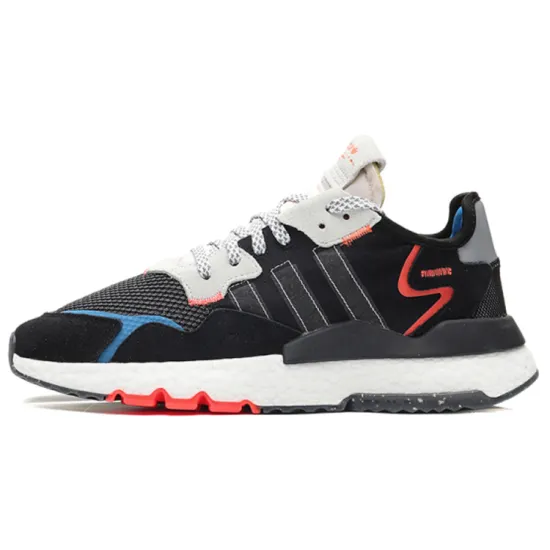 Adidas Originals Nite Jogger Lifestyle Shoes Unisex Low-top Black/Orange
