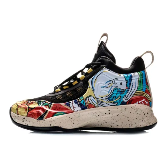 LINING CF Casual Shoes Men Mid-Top Colorful