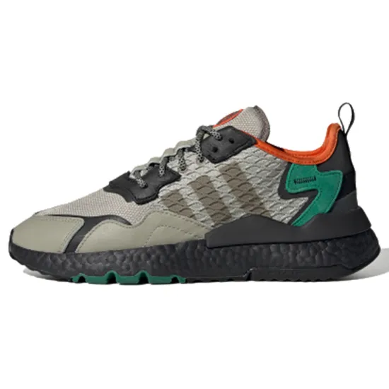 Adidas Nite Jogger Sesame Black Bold Green