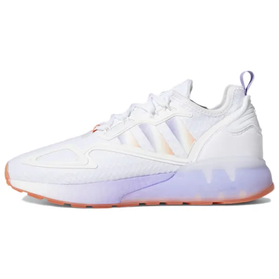 Adidas Originals ZX 2K Boost Lifestyle Shoes Women's Low-top White/purple