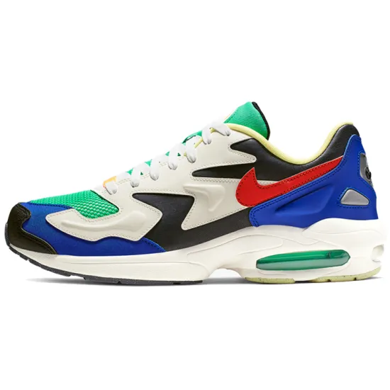 Nike Air Max2 Light Dark Obsidian Sail Racer Blue