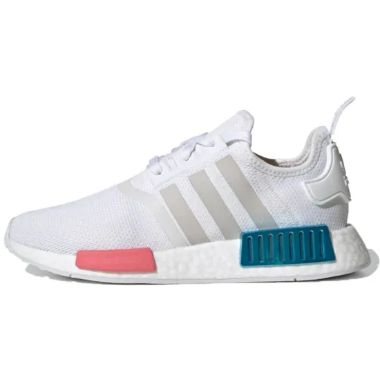 Adidas NMD R1 White Grey Hazy Rose Women's