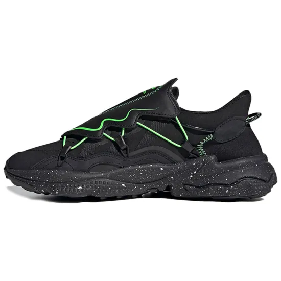 Adidas Ozweego 'Black Solar Green'