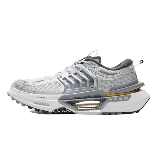 LiNing Casual Shoes Men Low Top Gray/White