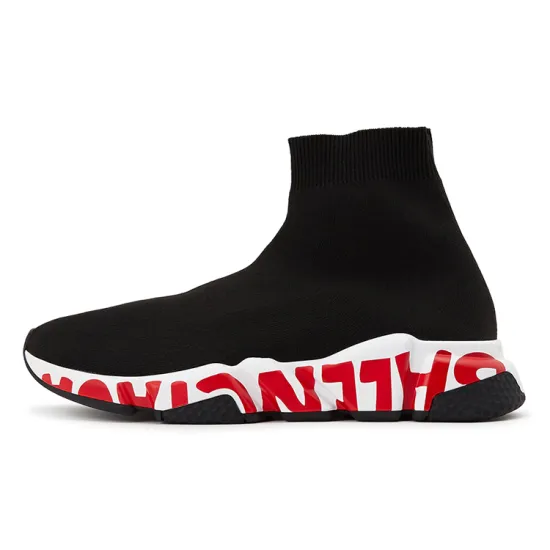 Balenciaga Graffiti Speed Red Sole