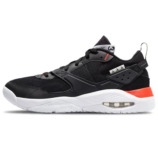 Jordan NFH Lifestyle Shoes Men Low-top Black/Orange