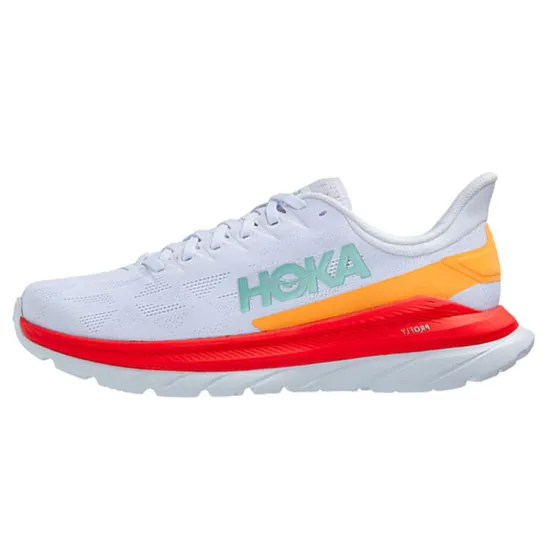 HOKA ONE ONE Mach 4 White Fiesta