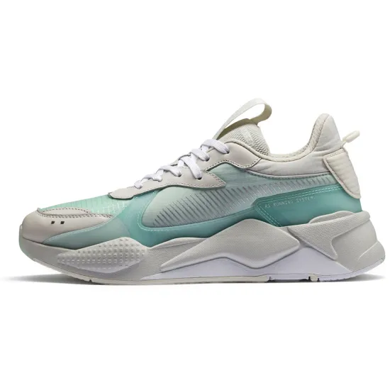 PUMA RS-X Lifestyle Shoes Unisex Mid-top White/green/beige