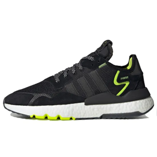 Adidas Nite Jogger Black Solar Yellow