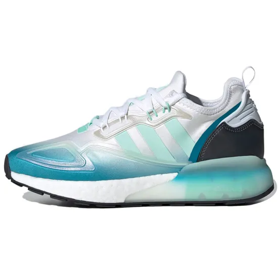 Adidas Originals ZX 2K Boost Lifestyle Shoes Women's Low-top White/green