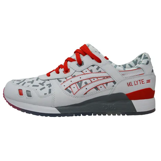 Hasbro X Asics Gel-Lyte 3 Lifestyle Shoes Unisex Low-top White/Gray/Red