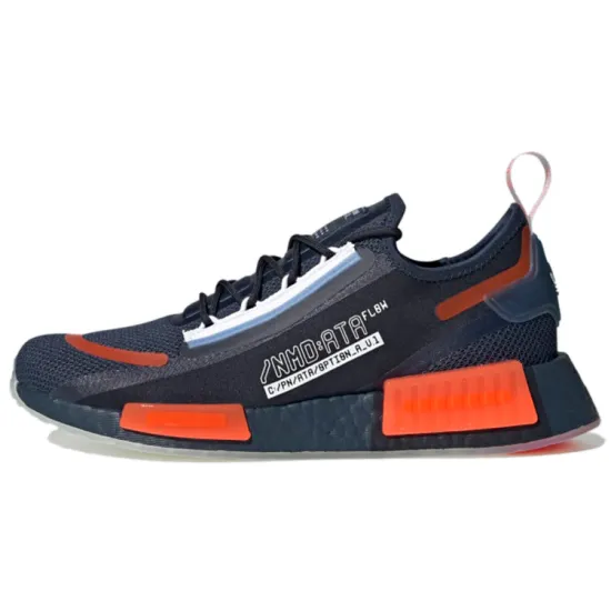 Adidas Originals Nmd R1 Spectoo Crew Navy Solar Red
