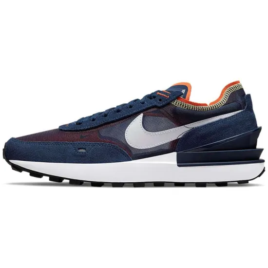 Nike Waffle One Midnight Navy Orange Melon Tint