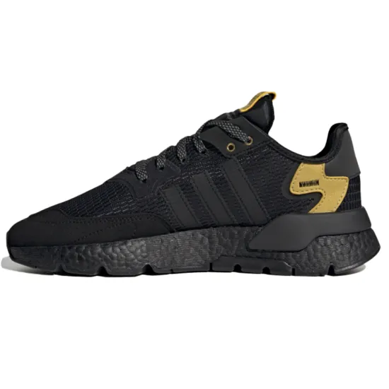 Adidas Originals Nite Jogger Lifestyle Shoes Unisex Low-top Black/Gold