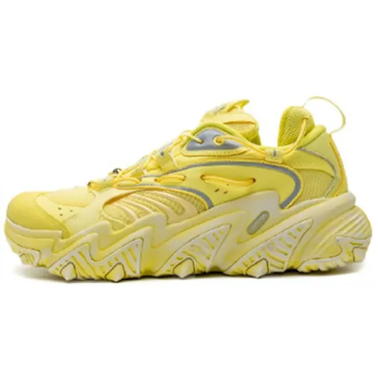 LiNing Casual Shoes Men Low-Top Cream Yellow