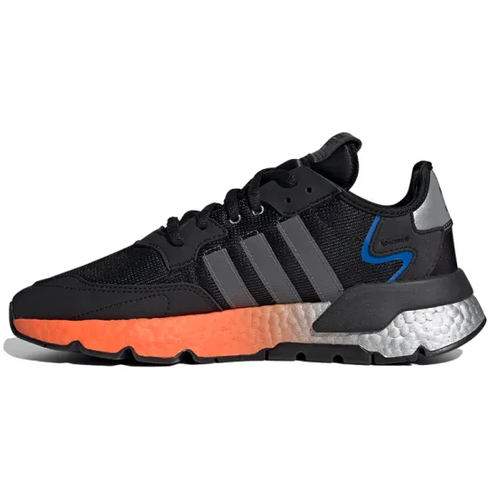 Adidas Originals Nite Jogger Black Orange Silver