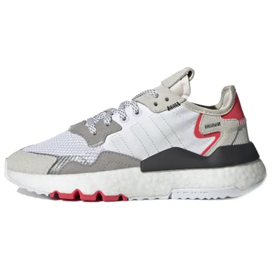 Adidas Originals Nite Jogger J 'White Shock Red' Gs