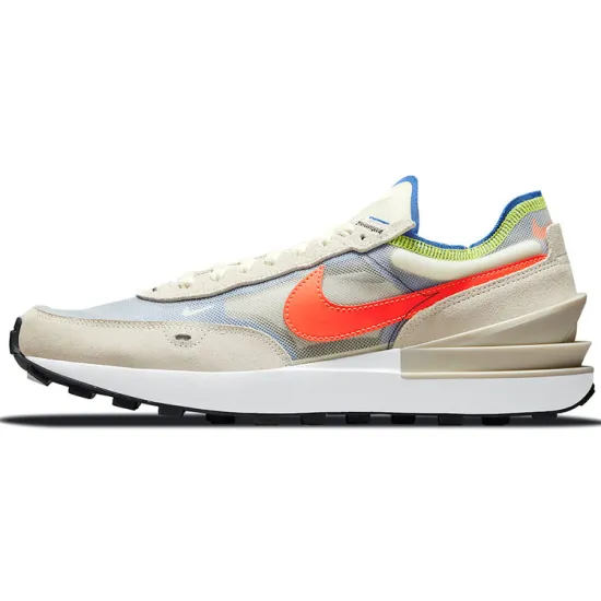 Nike Waffle One Coconut Milk Crimson Royal