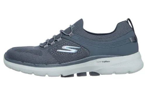 Skechers Go Walk 6 Magic Melody Fabric Abrasion Resistant Breathable Low top Casual Shoes Women's