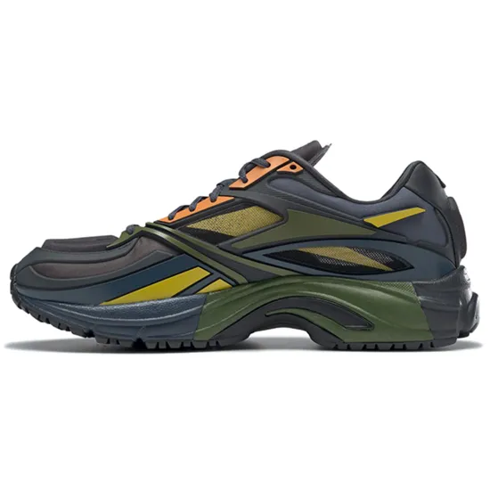 Reebok Premier Road Modern Running Shoes Blue/Green/Yellow