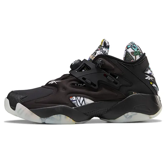 Reebok Pump Court 'Sticker City - Black'